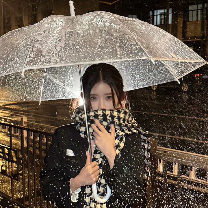 橙色女孩